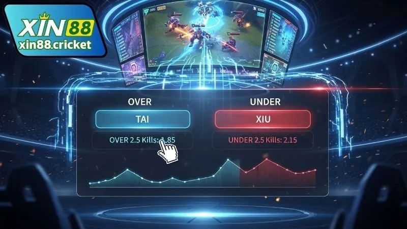 Cá cược kèo tài xỉu esports là gì?