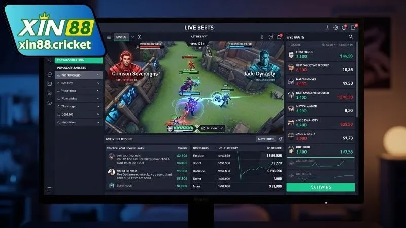 Cược live esports trong trận là gì?