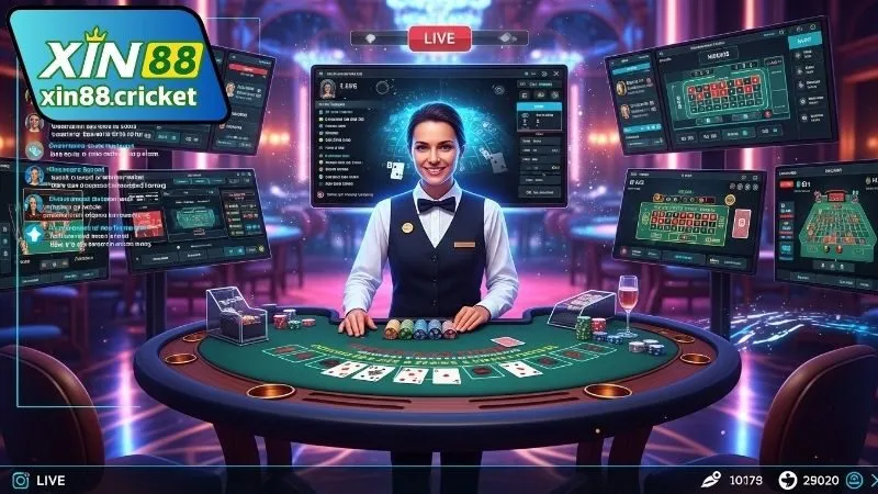 Live casino streaming HD mang đến điều gì?